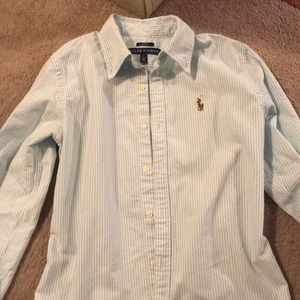 Ralph Lauren polo button down. Women’s